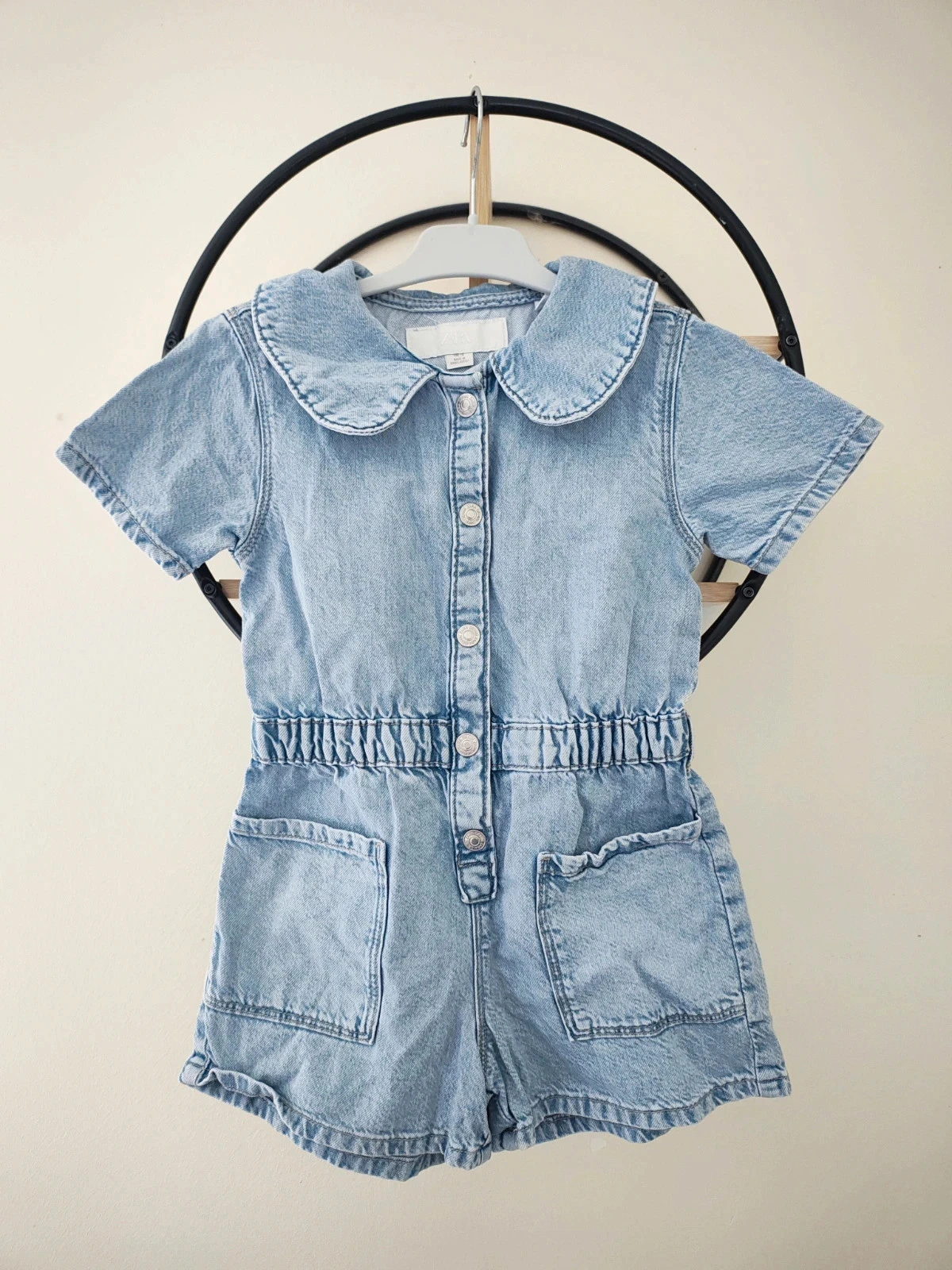 4 ans salopette combishort en jean Zara